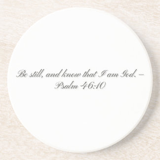 Psalm 46:10, Gåvosandsten underställ Underlägg