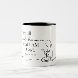 PSALM 46:10 - Kaffe kopp