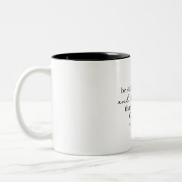 PSALM 46:10 - Kaffe Mugg