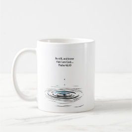 Psalm 46:10 Kristallmugg | Inspirerande present Kaffemugg