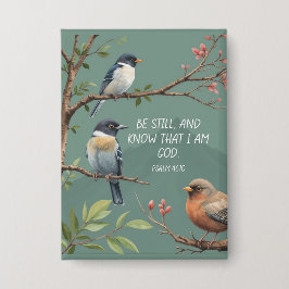 Psalm 46:10 Kristna bibelvers bild Knapp