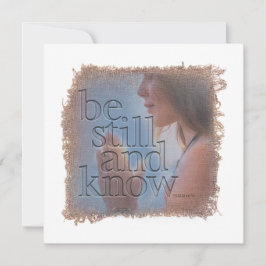 PSALM 46:10 - Personalized Notecard Anteckningskort