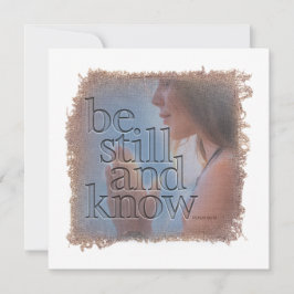 PSALM 46:10 - Personalized Notecard Anteckningskort