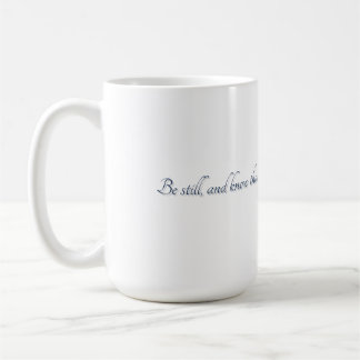 Psalm 46:10, presentmugg kaffemugg