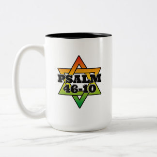 Psalm 46-10 - Tvåton Mugg