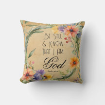 Psalm 46:10 Var stilla och vet
