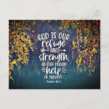 Psalm 46:1 Gud är vår frid och styrka