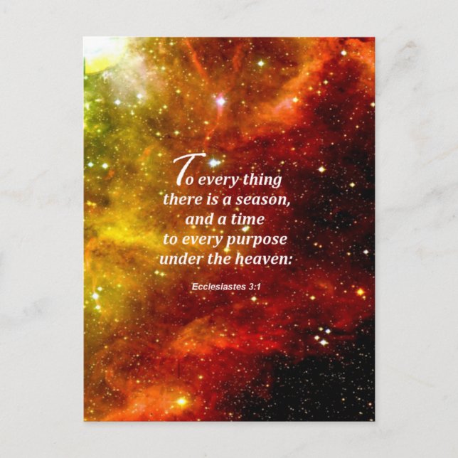 Psalm 46:1 vykort (Framsida)