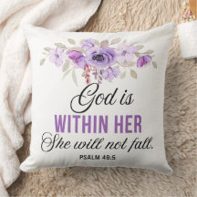 Psalm 46:5 Gud är i hennes skriptblomma