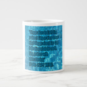 Psalm 47:6-7 WEBU Mugge Jumbo Mugg