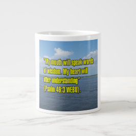 Psalm 49:3 WEBU Mugg Jumbo Mugg
