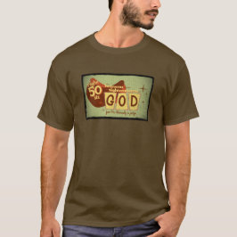 Psalm 50 Retro Tapet T Shirt