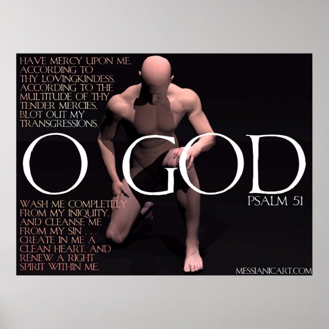 Psalm 51 poster (Framsidan)