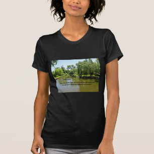 Psalm 55:22 Kasta din börda på Herren... Tee Shirt