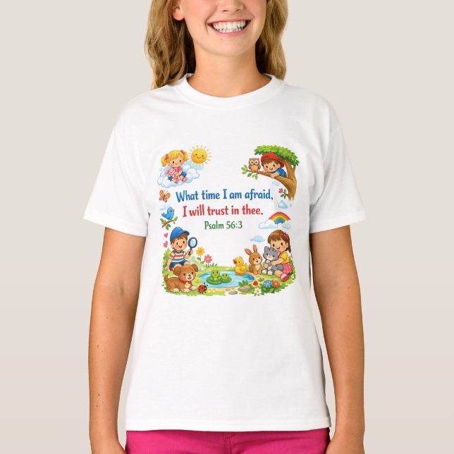 Psalm 56:3 t shirt (Framsida)