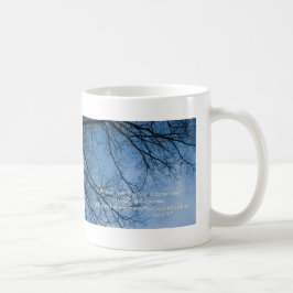 Psalm 5:3 Min röst ska höras på morgonen Kaffemugg