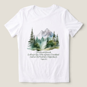 Psalm 61:2 Bly mig till Sten klotteriberget T Shirt