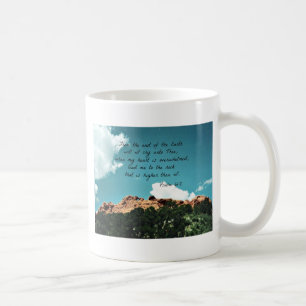 Psalm 61:2 Från slutet av jorden... Kaffemugg