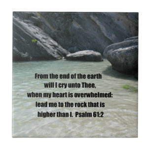 Psalm 61:2 kakelplatta