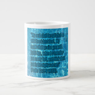 Psalm 63:5-6 WEBU Mugg Jumbo Mugg