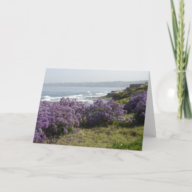 Psalm 65-gratulationskort kort (Framsida)