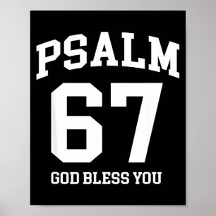 Psalm 67 Kristna 6 7 Sex Sju Jesus Roligt Meme  Poster