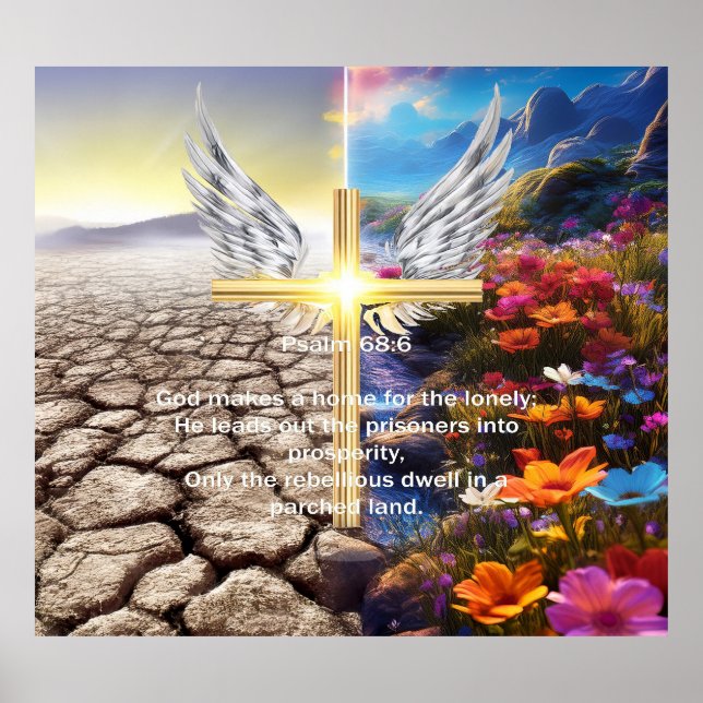 Psalm 68 poster (Framsidan)