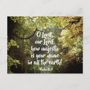 Psalm 8:9. vykort