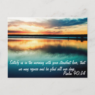 Psalm 90:14 vykort