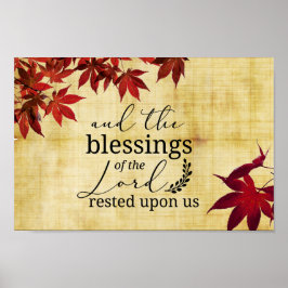 PSALM 90:17 Överfall av Herren som var på oss Poster