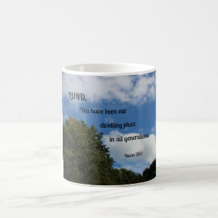 Psalm 90:1 Herre, du har varit vår bostad... Kaffemugg
