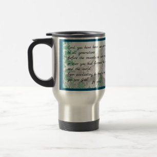 Psalm 90 Resemugg för vattenfärgsberg