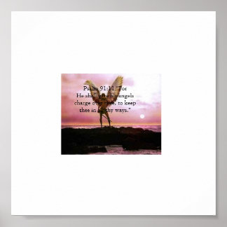 Psalm 91:11... poster