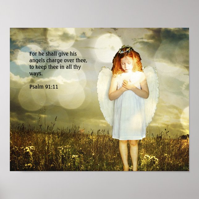 Psalm 91:11 poster (Framsidan)