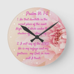 Psalm 91:1-2, dygnet runt rund klocka