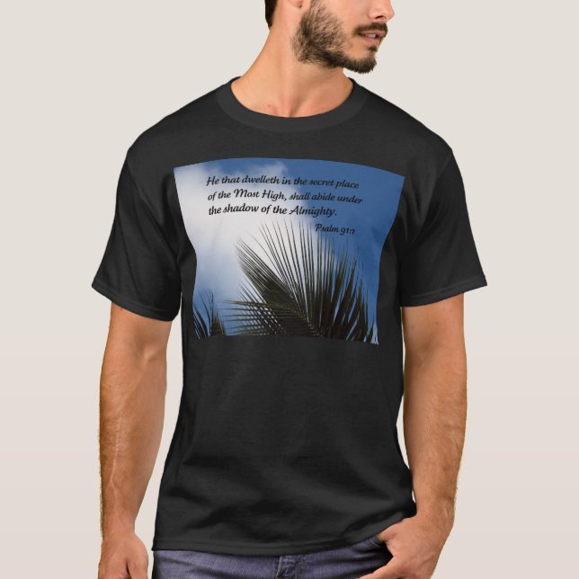 Psalm 91:1 tee (Framsida)