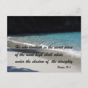 Psalm 91:1 vykort