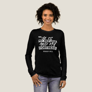 Psalm 91:2 - Min fristad och min fästning Christia T Shirt