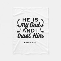 Psalm 91:2 – Trust in God Christian Bible Verse