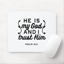 Psalm 91:2 – Trust in God Christian Bible Verse Musmatta