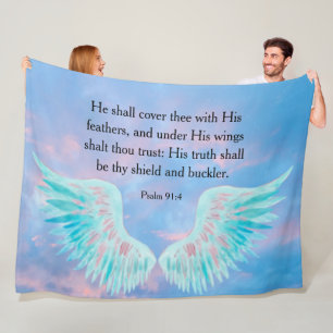 Psalm 91:4 fleecefilt