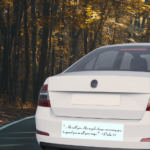 Psalm 91 Bumper Sticker Bildekal