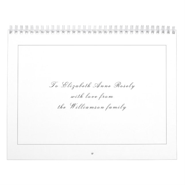 Psalm 91 Christian Black & White Scripture Kalender (Omslag)