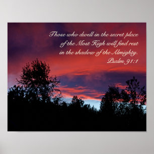 Psalm 91 De som bor i det hemliga ställe, Poster