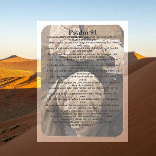 Psalm 91, Guds skydd, soldat Magnet