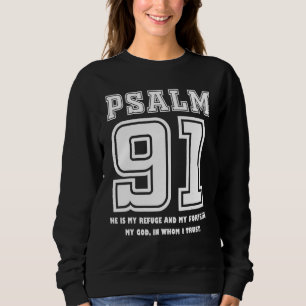 Psalm 91 han är min fristad min fästning min Gud i T Shirt
