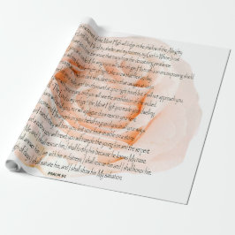 Psalm 91 Herren är min fristad Presentpapper