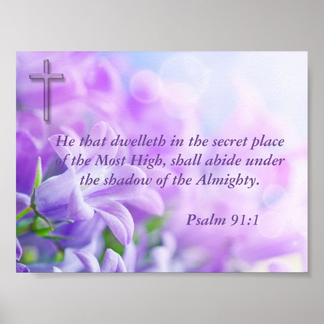 Psalm 91 poster (Framsidan)