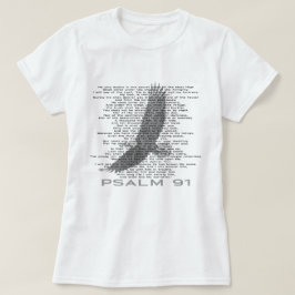 Psalm 91 Skripturteckning med Eagle T-skjorta T Shirt