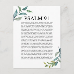 Psalm 91 SVSE Vykort